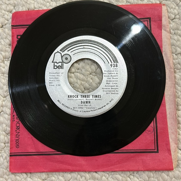 Knock Three Times Record. Excellent condition. - Picture 2 of 3